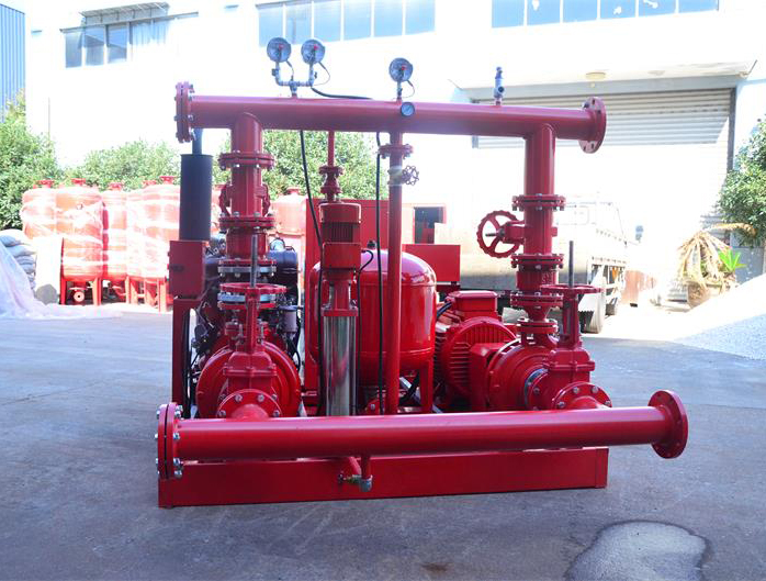 Electric fire pump used for fire fighting